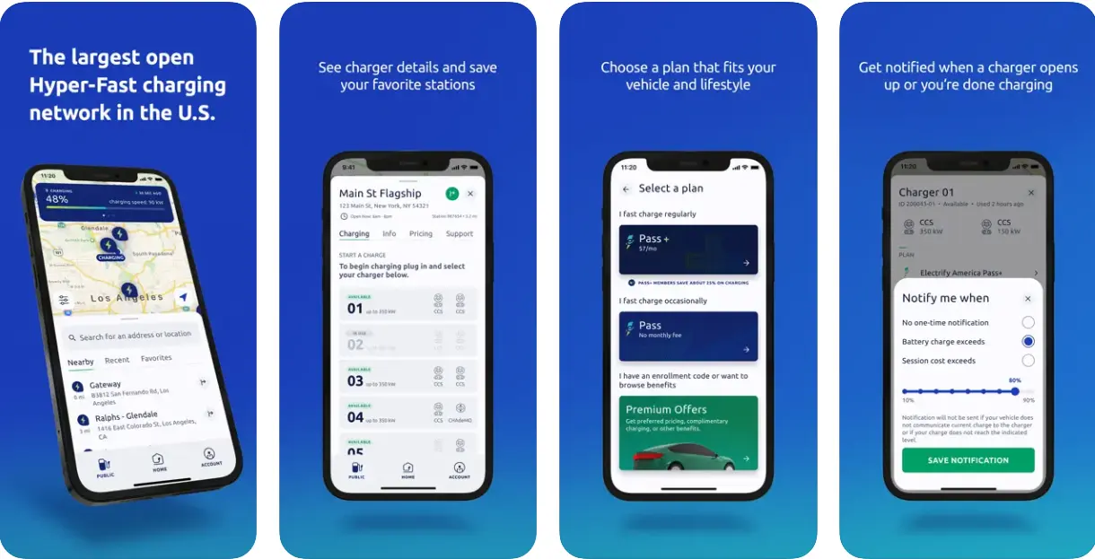 Electrify America EV App